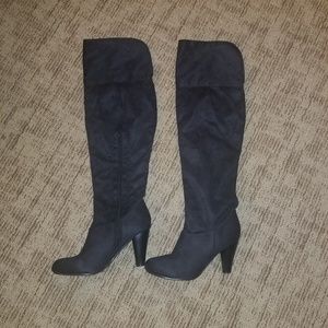 Knee high boots